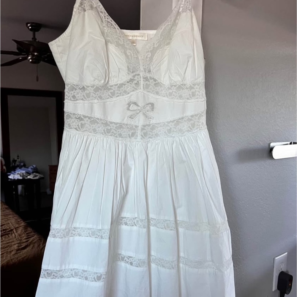 LoveShackFancy White Lace Dress